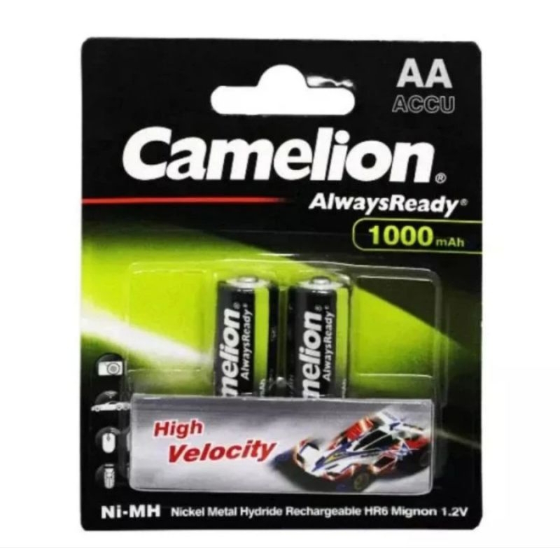 BATERAI CAMELION VELOCITY AA 1000MAH BP2