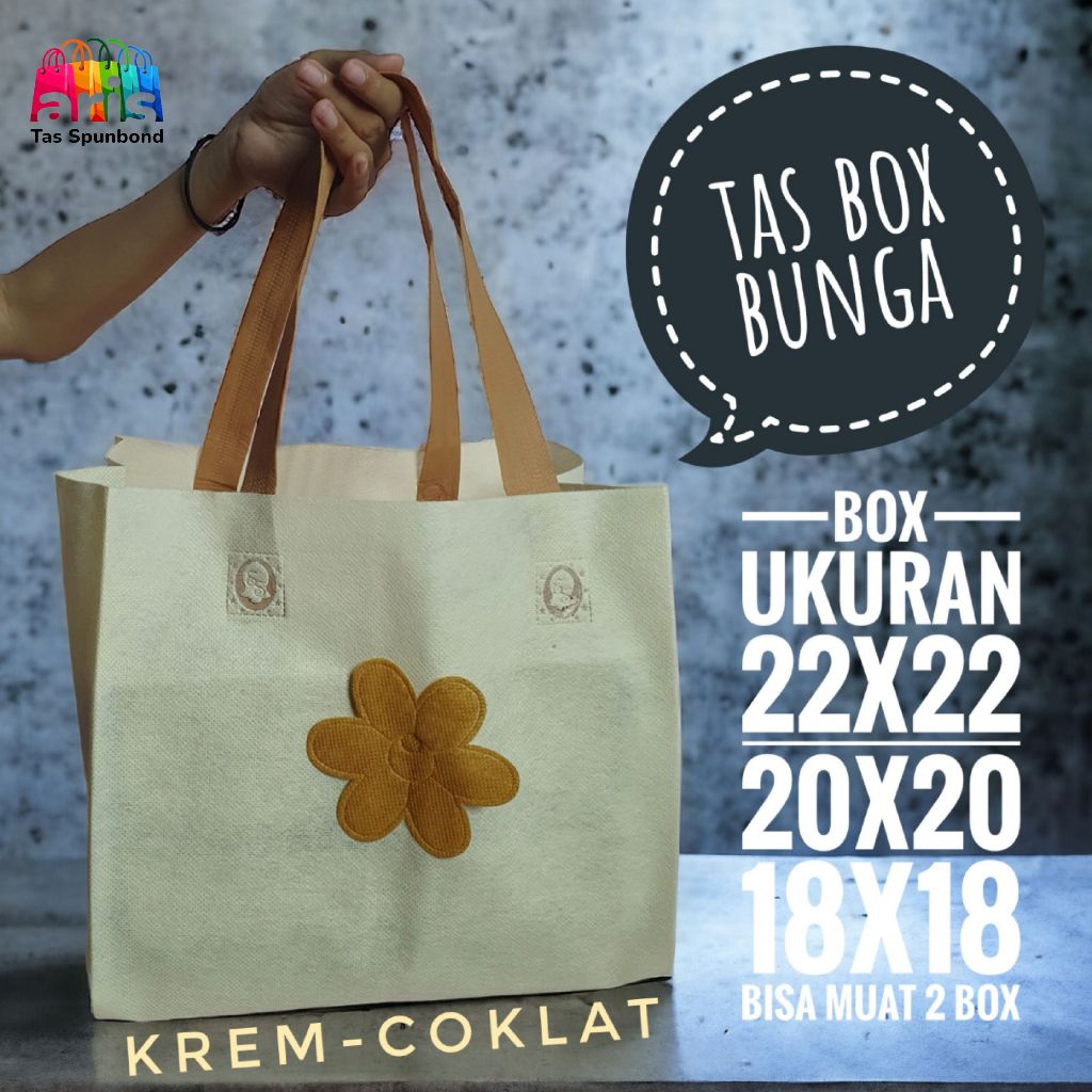

Tas Spunbond Box Variasi Bunga (Satuan)
