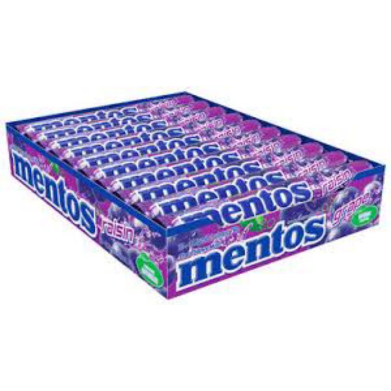 

Mentos Roll Candy Grape (14 Pcs Box), 29gmx14