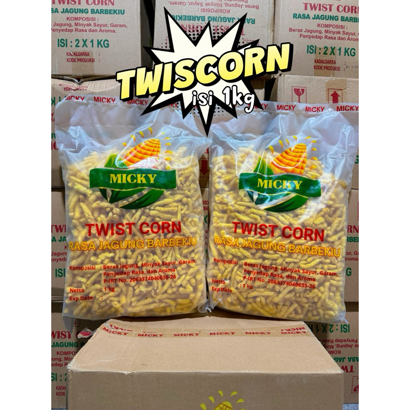 

❤️ GKJ STORE ❤️ TWIST CORN MICKY isi 1kg