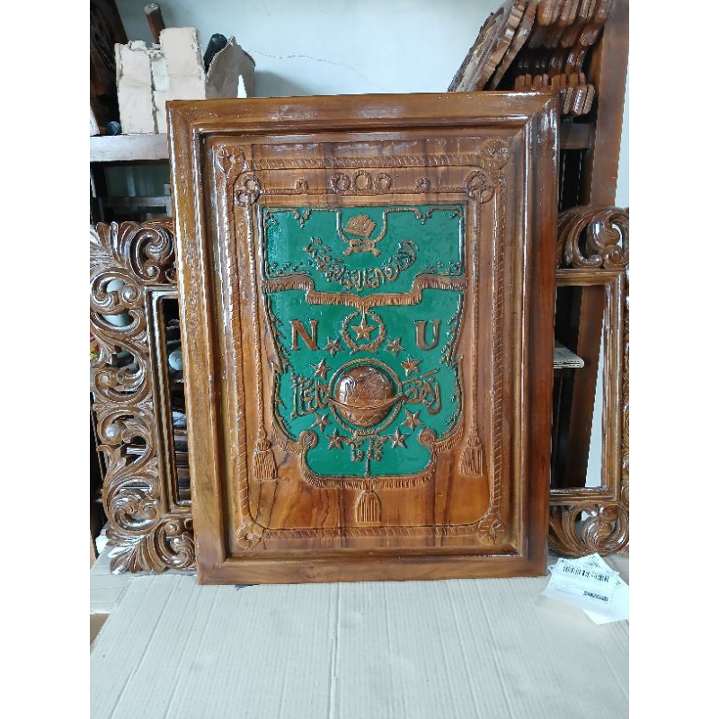 Ukiran Jepara Logo NU
