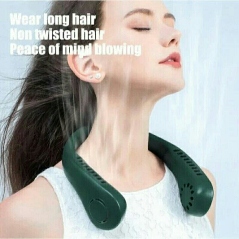 Kipas Angin Gantung Leher Portable Neck Fan Electrik Mini Kipas Angin Kipas LeherRp. 100.000Kipas An