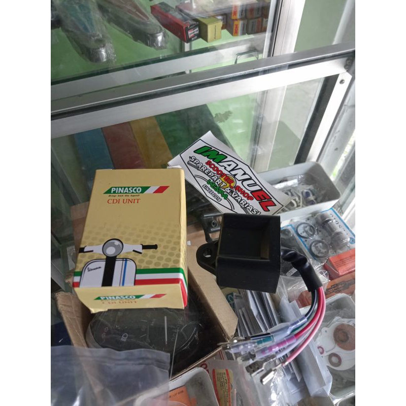 CDI Vespa  pinasco pengapian CDI Vespa Excel exclusive dll