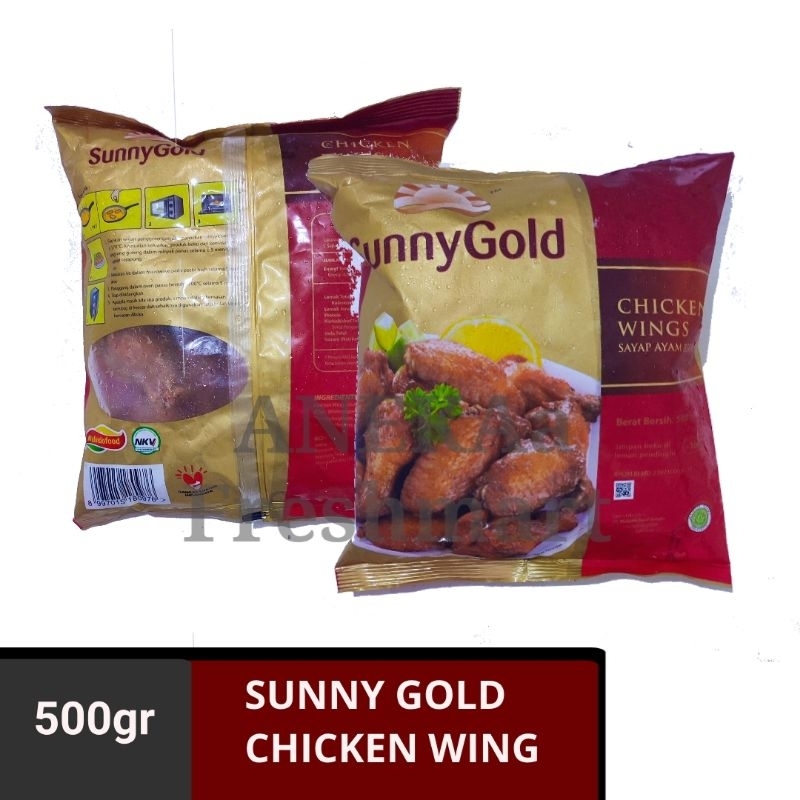 

SUNNY GOLD CHICKEN WING 500GR SAYAP BERBUMBU SPICY WING