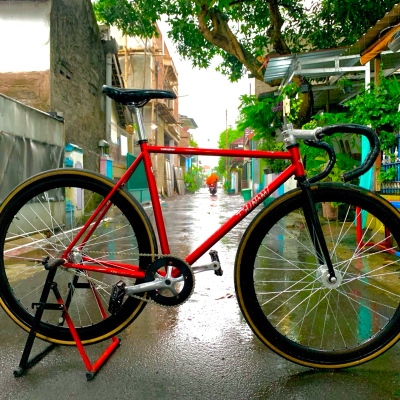 Sepeda Fixie Frame Tsunami 4130