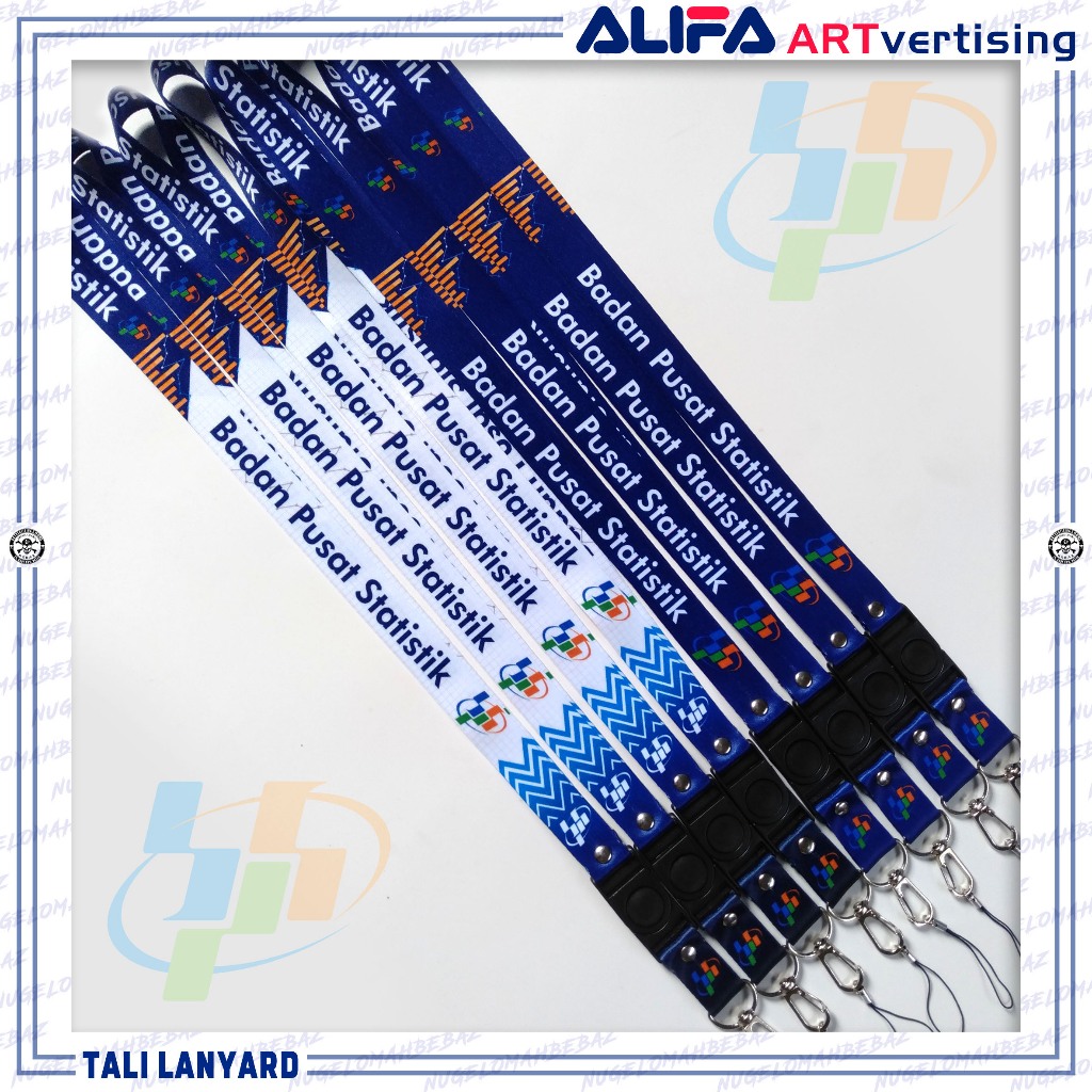 

TALI LANYARD GANTUNGAN ID CARD/HP/KUNCI/DLL.. BADAN PUSAT STATISTIK / BPS