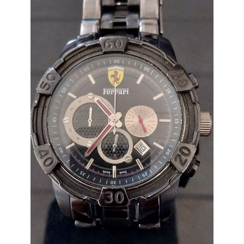 FERRARI Chronograph Jam Tangan Pria second 966