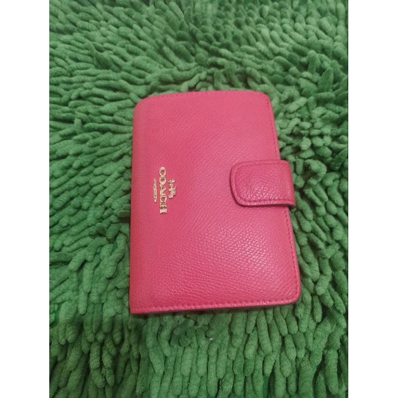DOMPET MINI COACH PINK