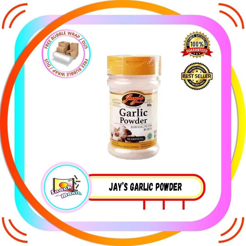 

JAY's Garlic Powder Bawang Putih Bubuk JAYS ~ 80 gr