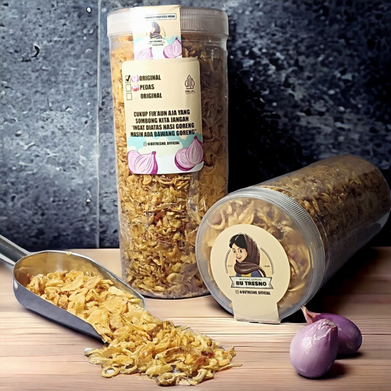 

BAWANG GORENG ORI 420GRAM || TANPA BAHAN PENGAWET || SUPER CRUNCHY || TANPA TEPUNG