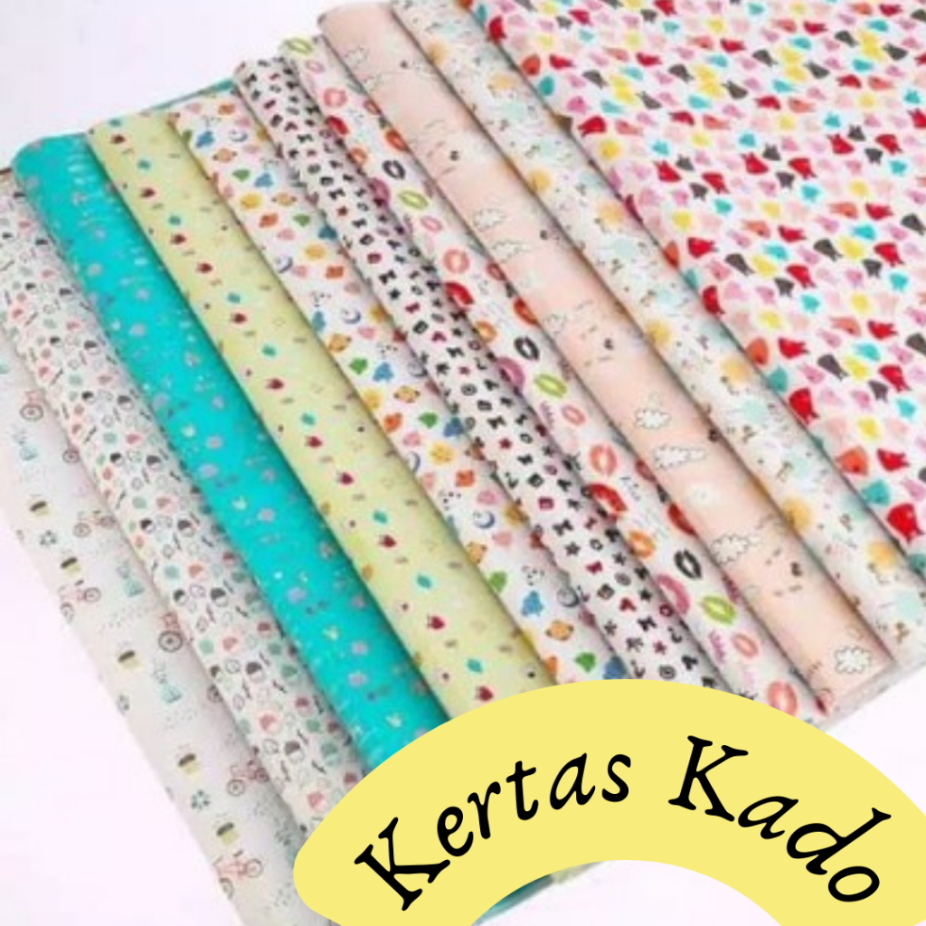 

Kertas Kado Sidu Motif motif Lucu Animal dan Abstark Jual Satuan