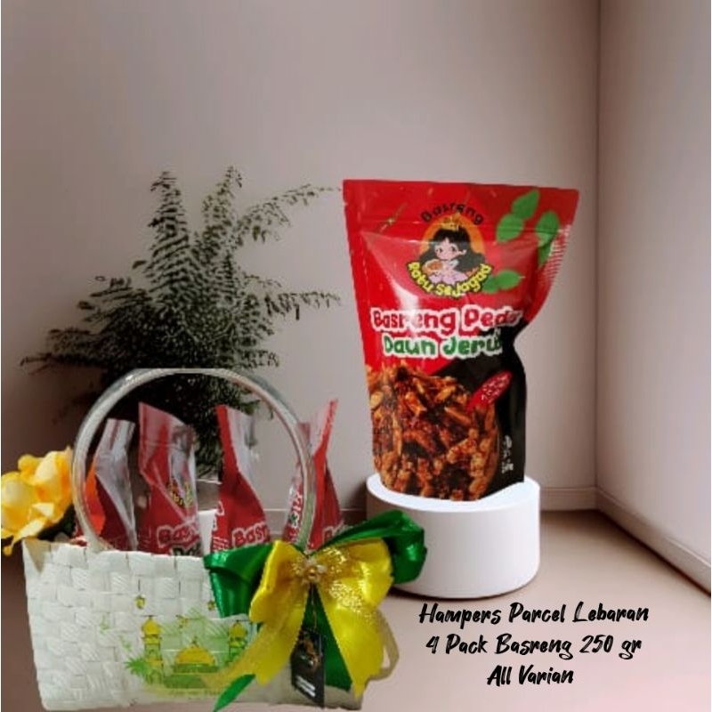 

hampers Lebaran Basreng Daun Jeruk 250 gram (4 pack)