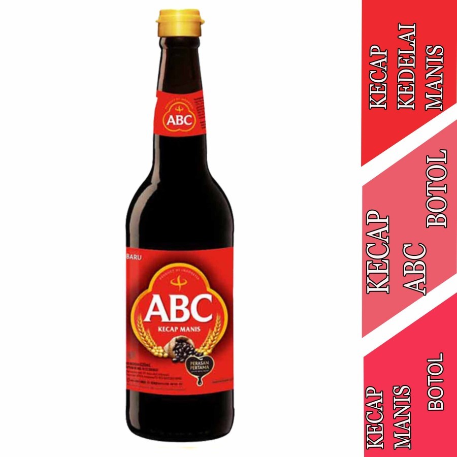 

Kecap Kedelai Manis - ABC Kecap Manis - Kecap Manis Botol - 620ml