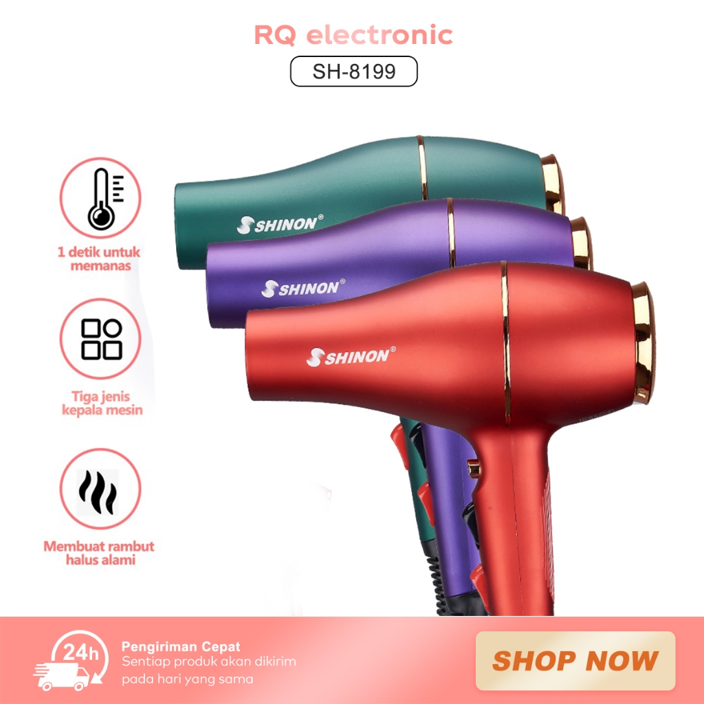Hairdryer SH-8199 Blower Rambut / hedrayer rambut Pengering Rambut Blow Rambut