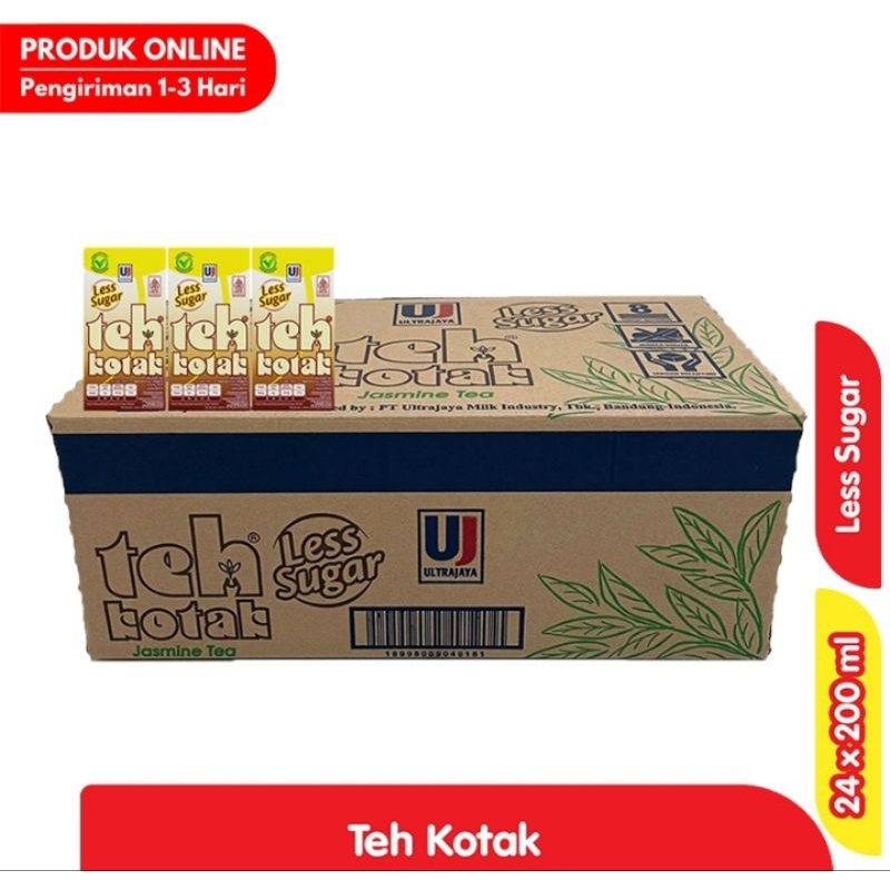 

TEH KOTAK Melati Less Sugar 24 x 200 ml