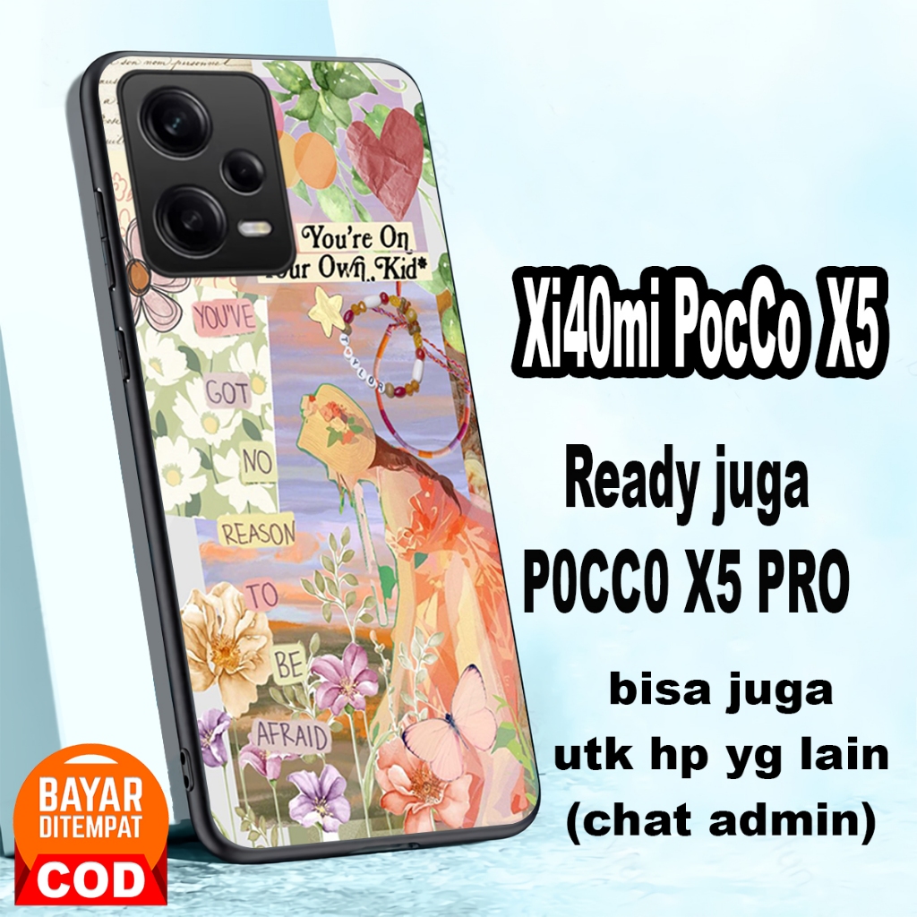 COD49/Softcase glossy kilau POCO X5 dan ALLL TYPE(motif genshin impact )  X5 PRO/X3/X3 PRO/X3 NFC /m