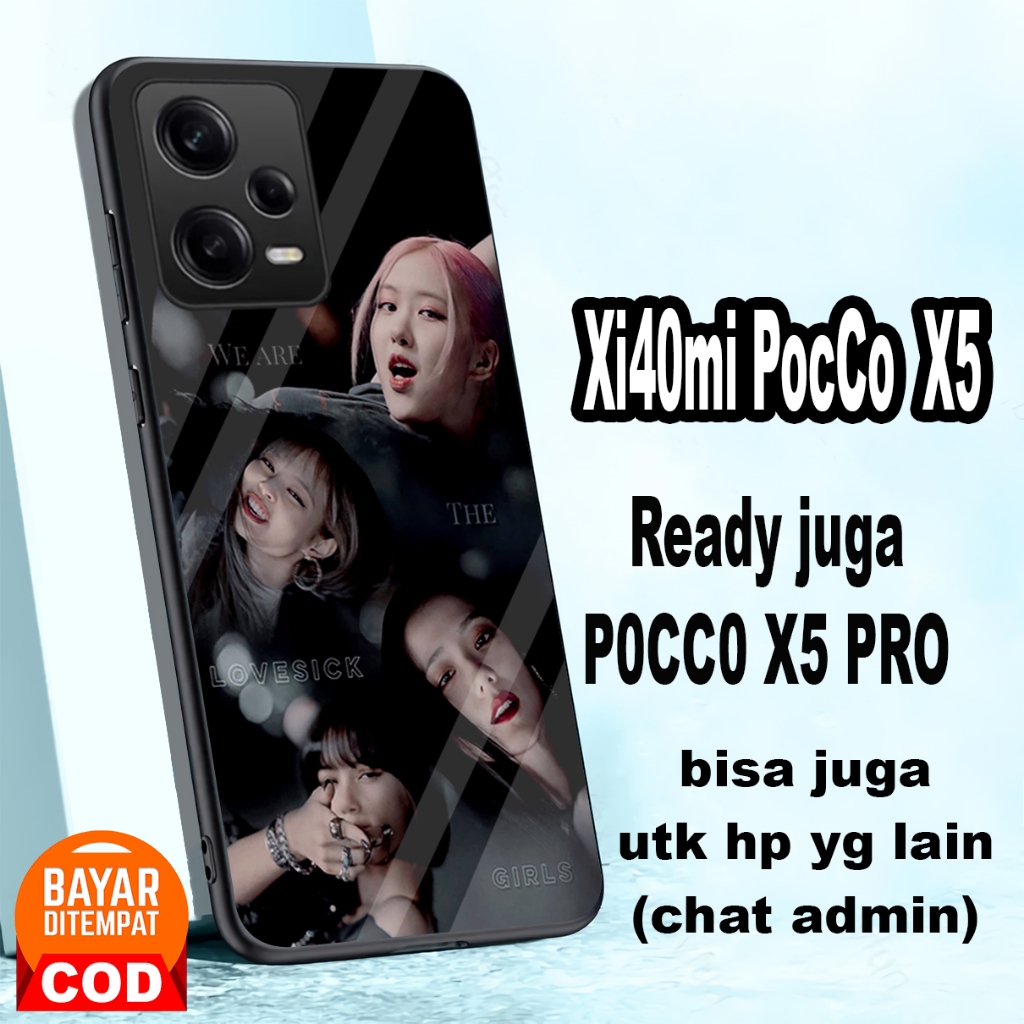COD68/Softcase glossy kilau POCO X5 dan ALLL TYPE(motif genshin impact )  X5 PRO/X3/X3 PRO/X3 NFC /m