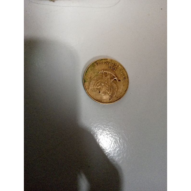 uang logam 500 rupiah tahun 2002