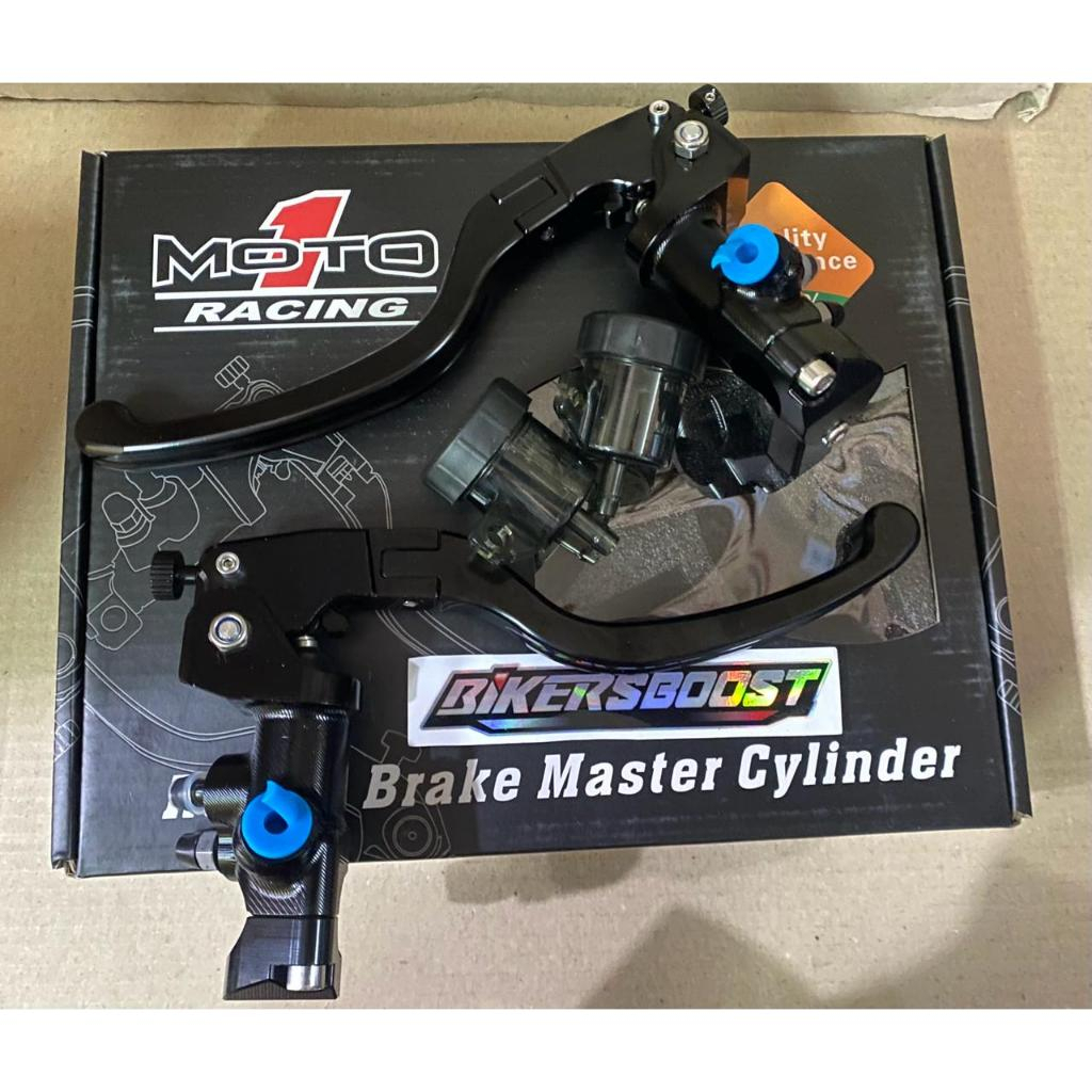 Master rem Moto1 Racing Kanan dan kiri NMAX original moto 1 BLACK