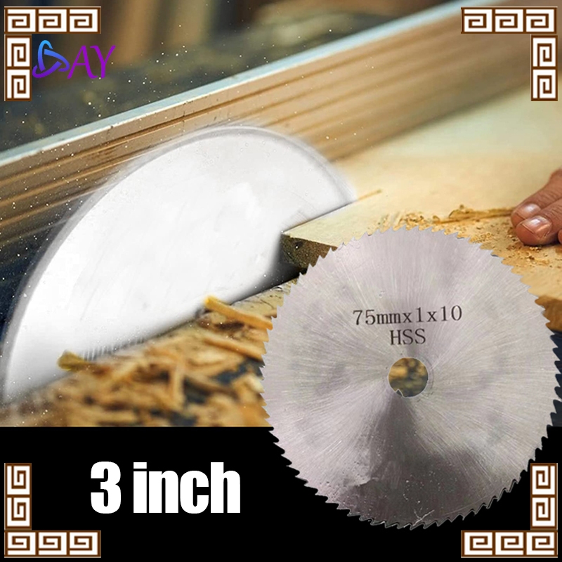 3 Inch Cutting Whee/Circular Saw Blade/Mata Potong Kayu/Gerinda 3 Inch Gurinda/Mata Gerinda Mini 75x