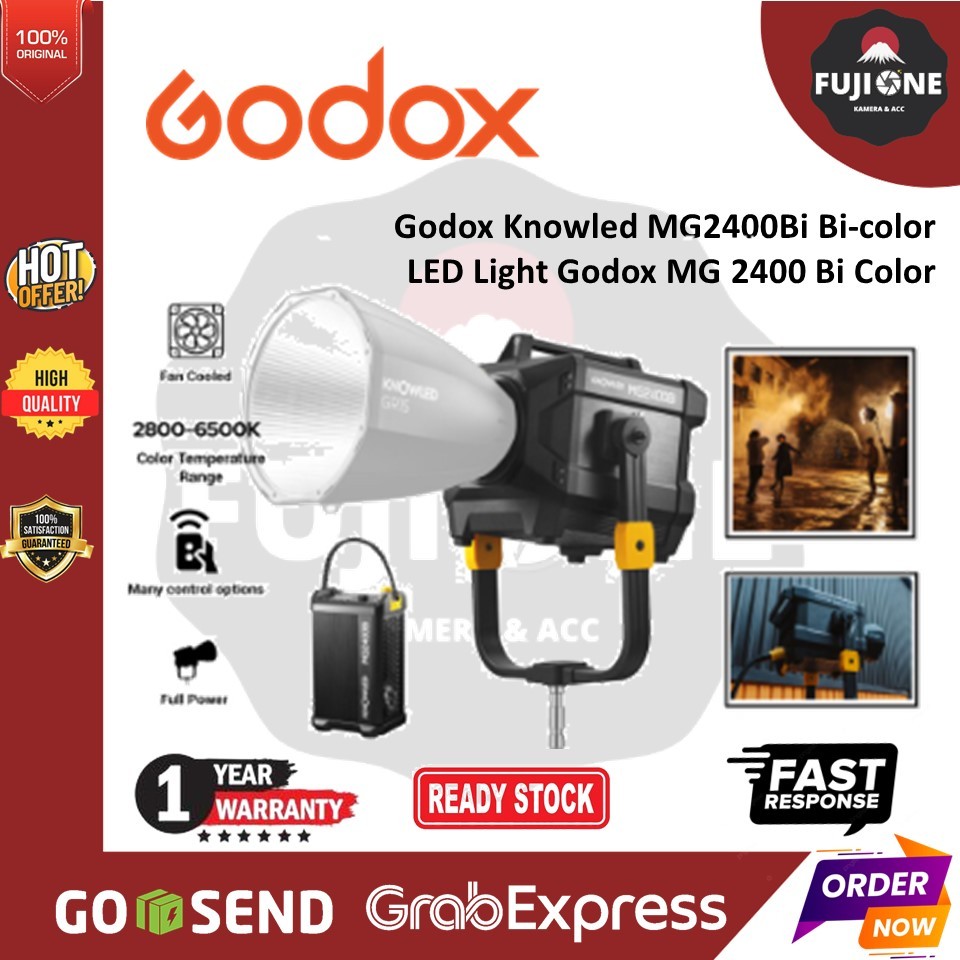 PRE ORDER - Godox Knowled MG2400Bi Bi-color LED Light Godox MG 2400 Bi Color