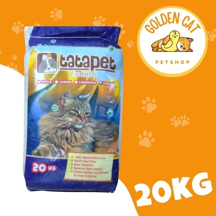 Pasir Kucing Gumpal Wangi TATAPET 20KG