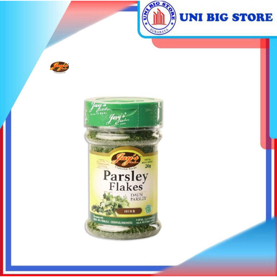 

JAY's JAYS Parsley Flakes - Daun Parsley HERB 20 Gr