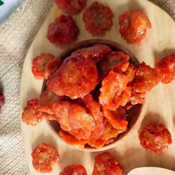 

Emping Melinjo Pedas Manis 250 Gram