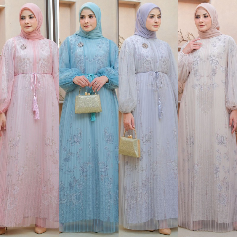 MANOHARA DRESS PREMIUM | DRESS PESTA | BAJU BUTIK | BAJU KONDANGAN | GAMIS KEKINIAN | GAMIS MODERN