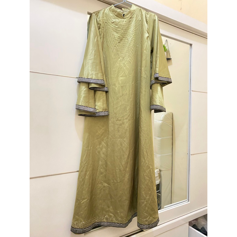 kaftan dres kemeja gamis