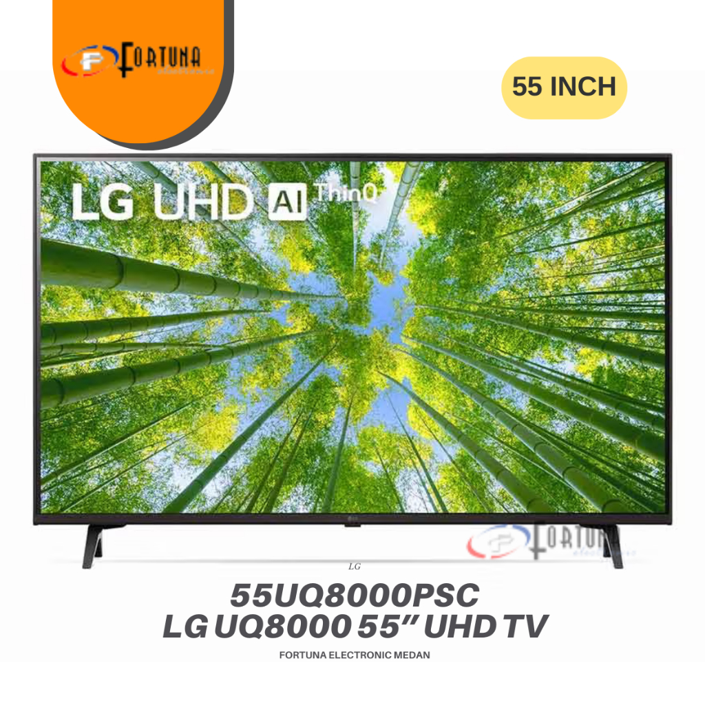 TV LG 55 INCH LED 55UQ8000 PSC SMART TV UHD 4K HDR MEDAN
