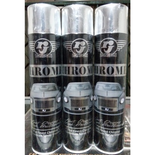 RJ Crome 227g pilok crome pilox crome chrome/RJ London 400cc Chrome, Spray Paint, Cat Semprot//Pilok