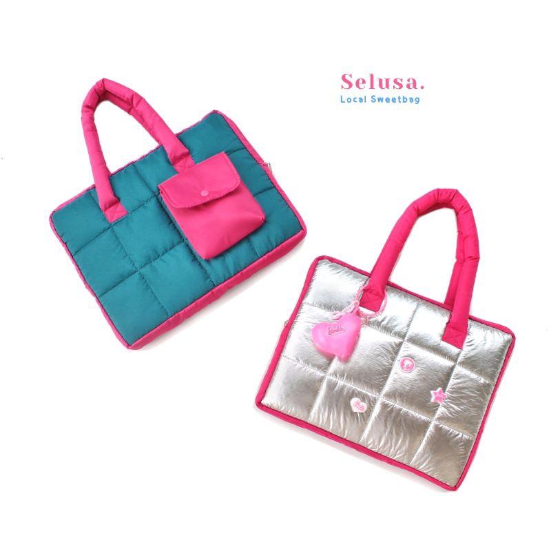 SELUSA DIVANNY COLORFULL LAPTOP BAG Sarung Laptop Tas Laptop