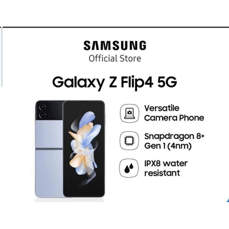 Samsung Galaxy Z Flip4 5G Smartphone [8GB/512GB]