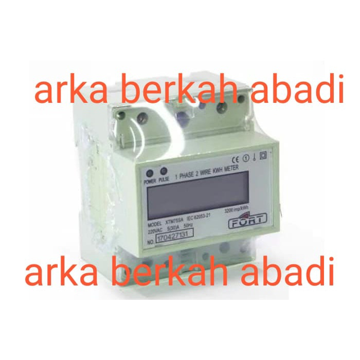 KwH Meter XTM75SA Digital LCD