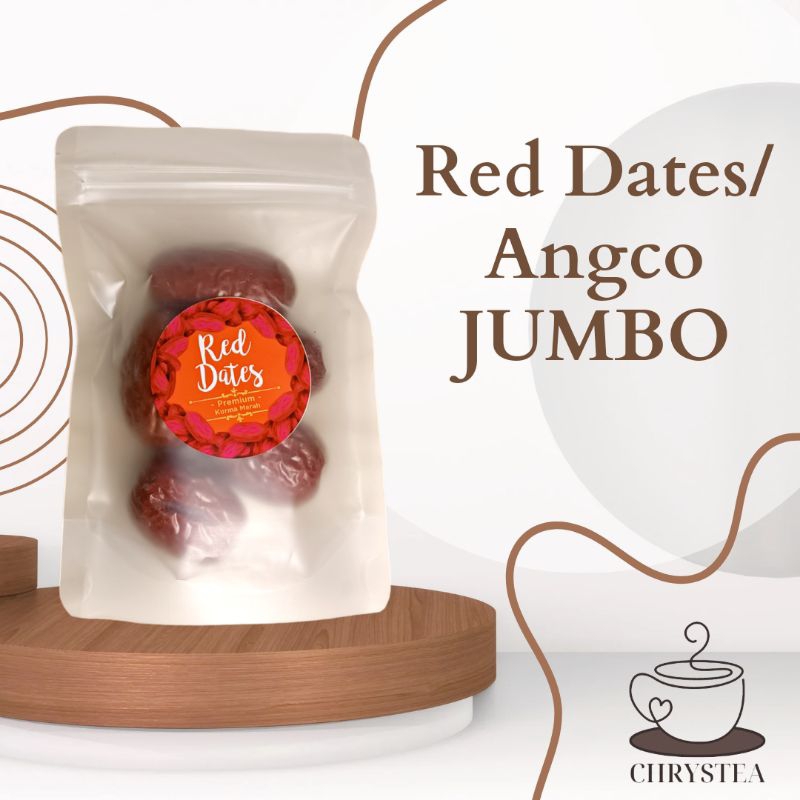 

CHRYSTEA || Red Dates / Angco Jumbo 50gr