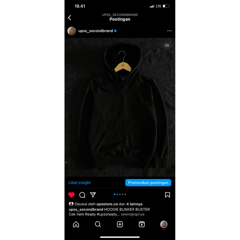 HOODIE BUNKER BUSTER