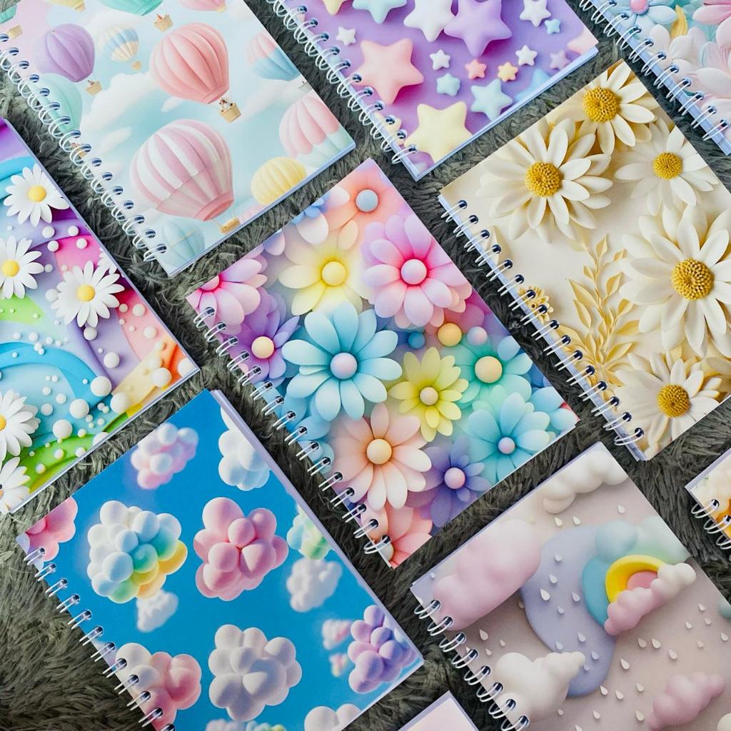 

BUKU TULIS NOTEBOOK A6 COLORFULL 3D / NOTEBOOK / BUKU DIARY / BUKU JURNAL / BUKU CATATAN