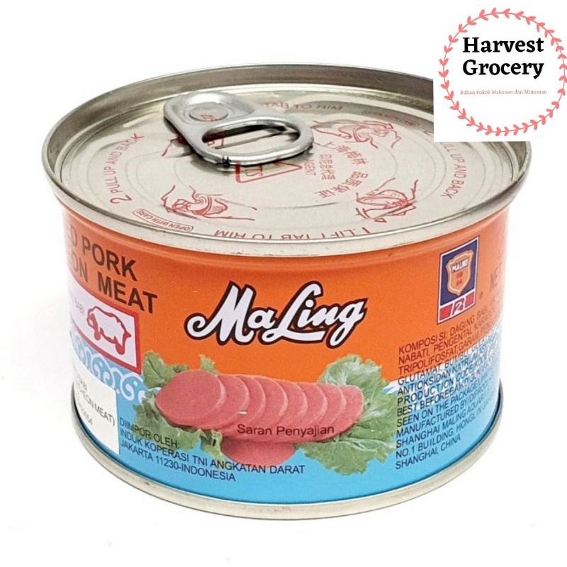 

1212 Tts Maling Pork Luncheon Meat Daging Babi Dalam Kaleng 17gr kecil
