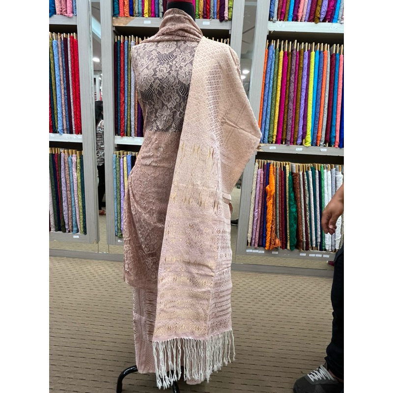 Songket Tumtuman benang Kristal