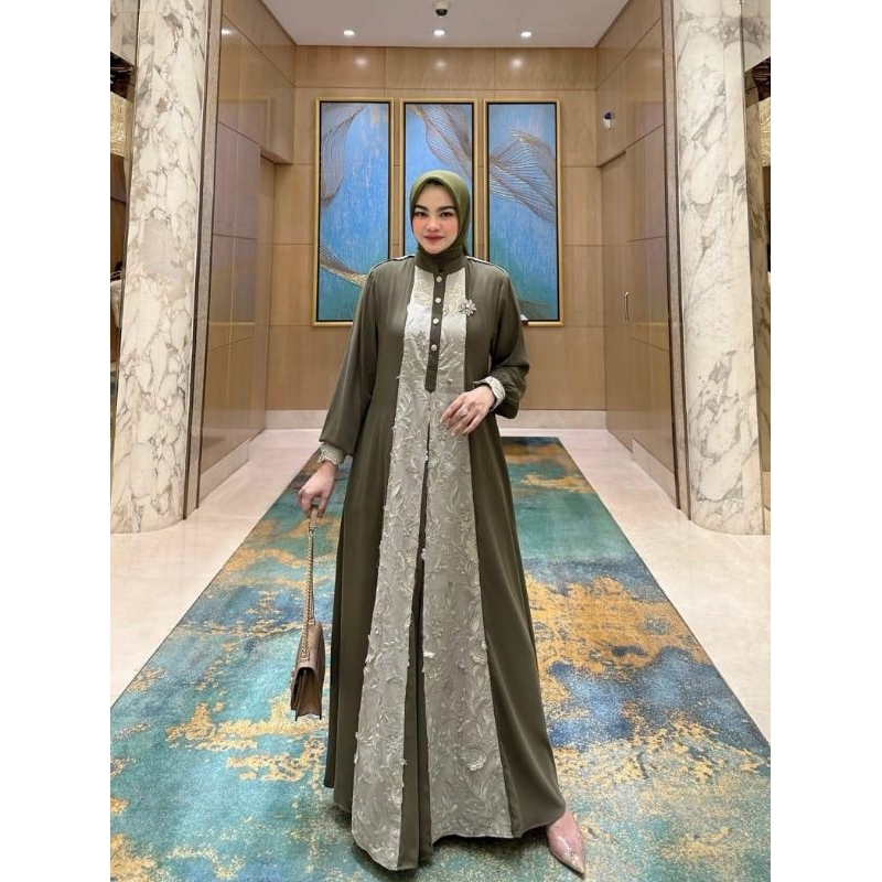 NAZIHA DRESS BY RESTU MANDEH ORIGINAL