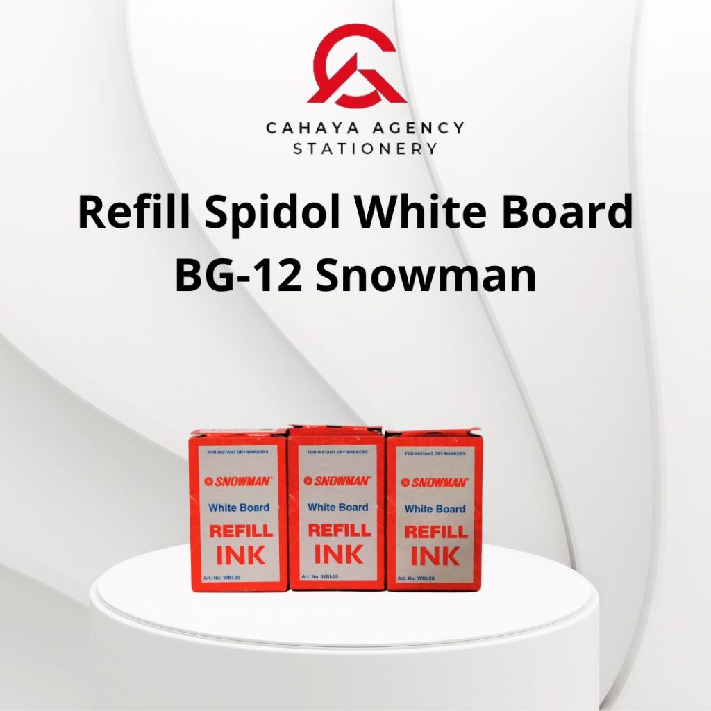 

Refill / Isi Spidol White Board BG-12 Snowman Original