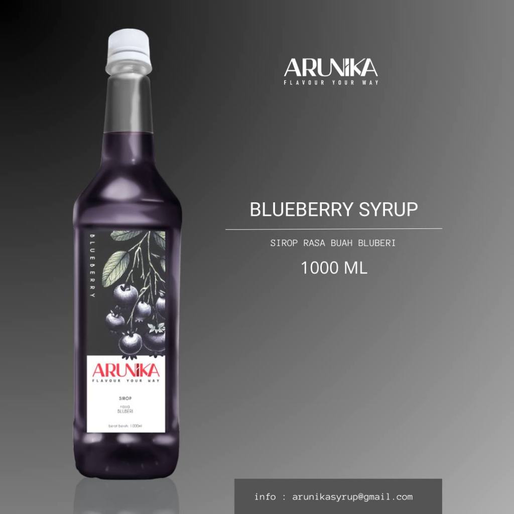 

Bluberry Syrup Arunika 1000ML