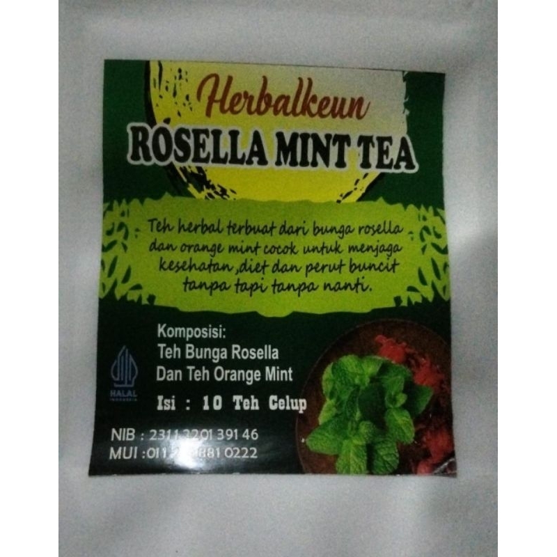 

Rosella Mint Tea