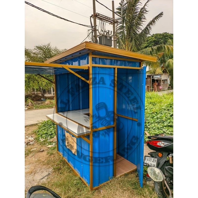 booth kontainer booth semi container 150x100x200