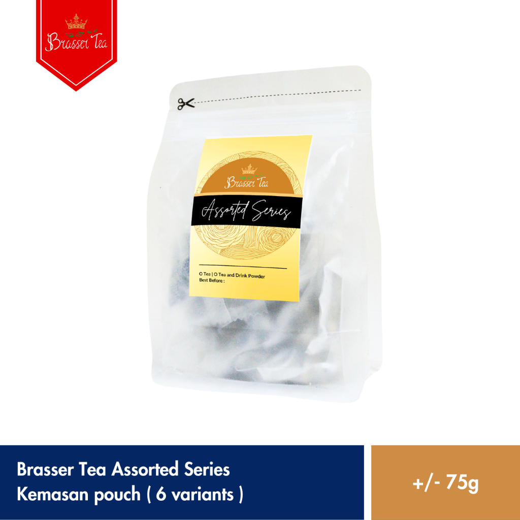 

Brasser Tea Assorted Series | Isi 6 varian (75gr)