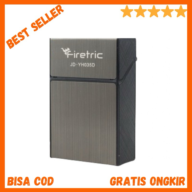 Kotak Bungkus Rokok Elegan Aluminium Cigarette Case