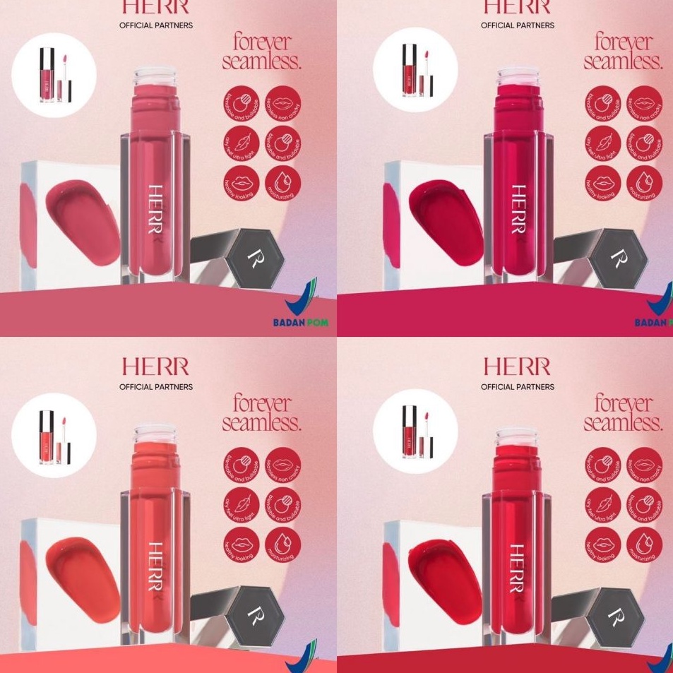 Baru idA5mL HERR Forever Seamless Lip Tint Her Classic
