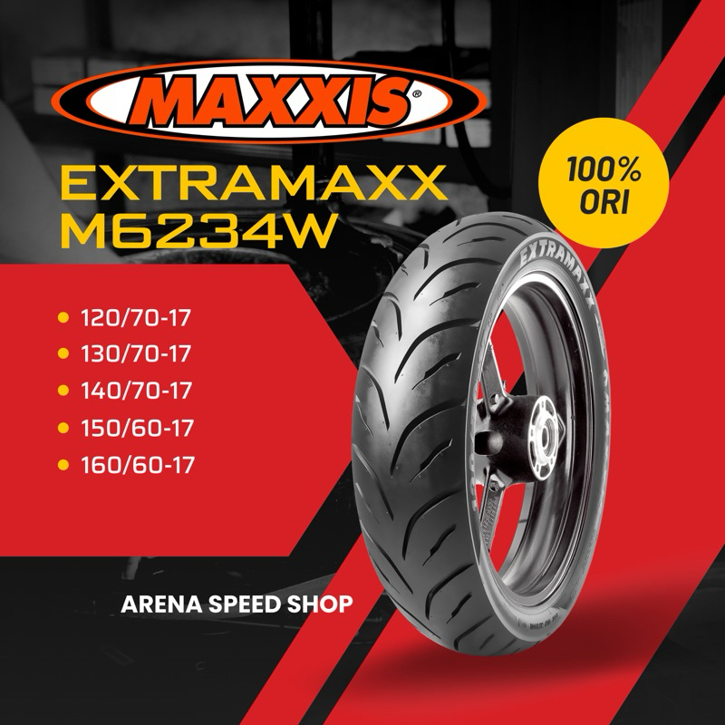 Ban Maxxis Extramaxx Tubeless Ban SuperMoto 120/70-17 130/70-17 140/70-17 150/60-17 160/70-17