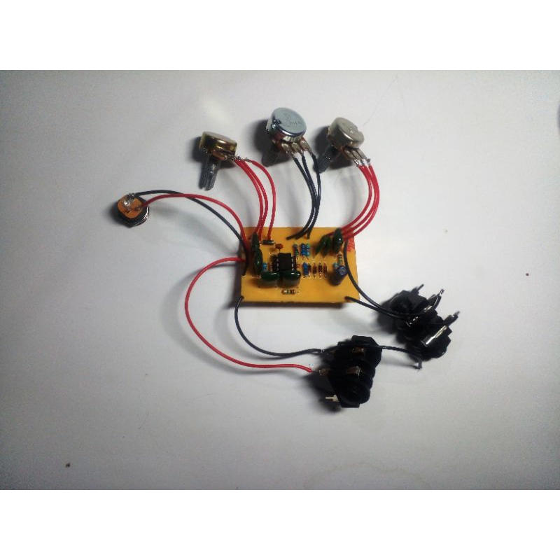 kit efek gitar overdrive blue